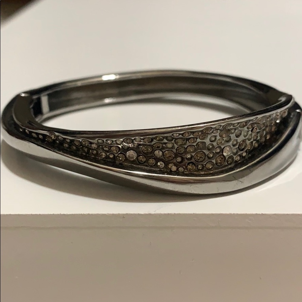 Alexis Bittar Crystal Hinge Bracelet